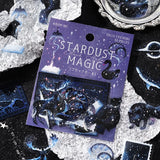 Foil Stamping "Stardust Magic" Clear Stickers / Background Music