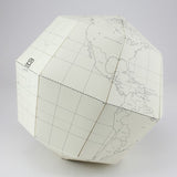 Blank Paper Globe Assembling Kit / Marumo Printing Stationery - bungu