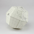 Blank Paper Globe Assembling Kit / Marumo Printing Stationery - bungu