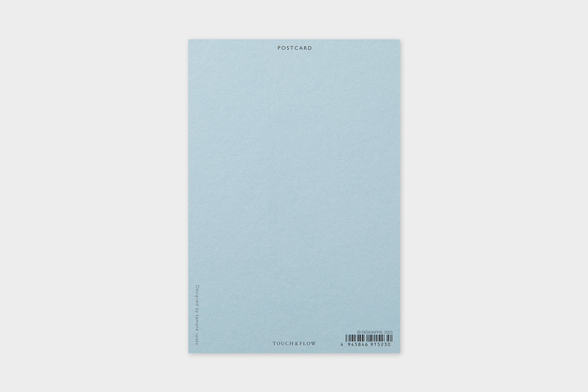 Art Touch Tamane Iwata Letterpress Postcard / TOUCH & FLOW