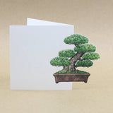 Bonsai Die - Cut Memo Pad / Marumo Printing Stationery - bungu