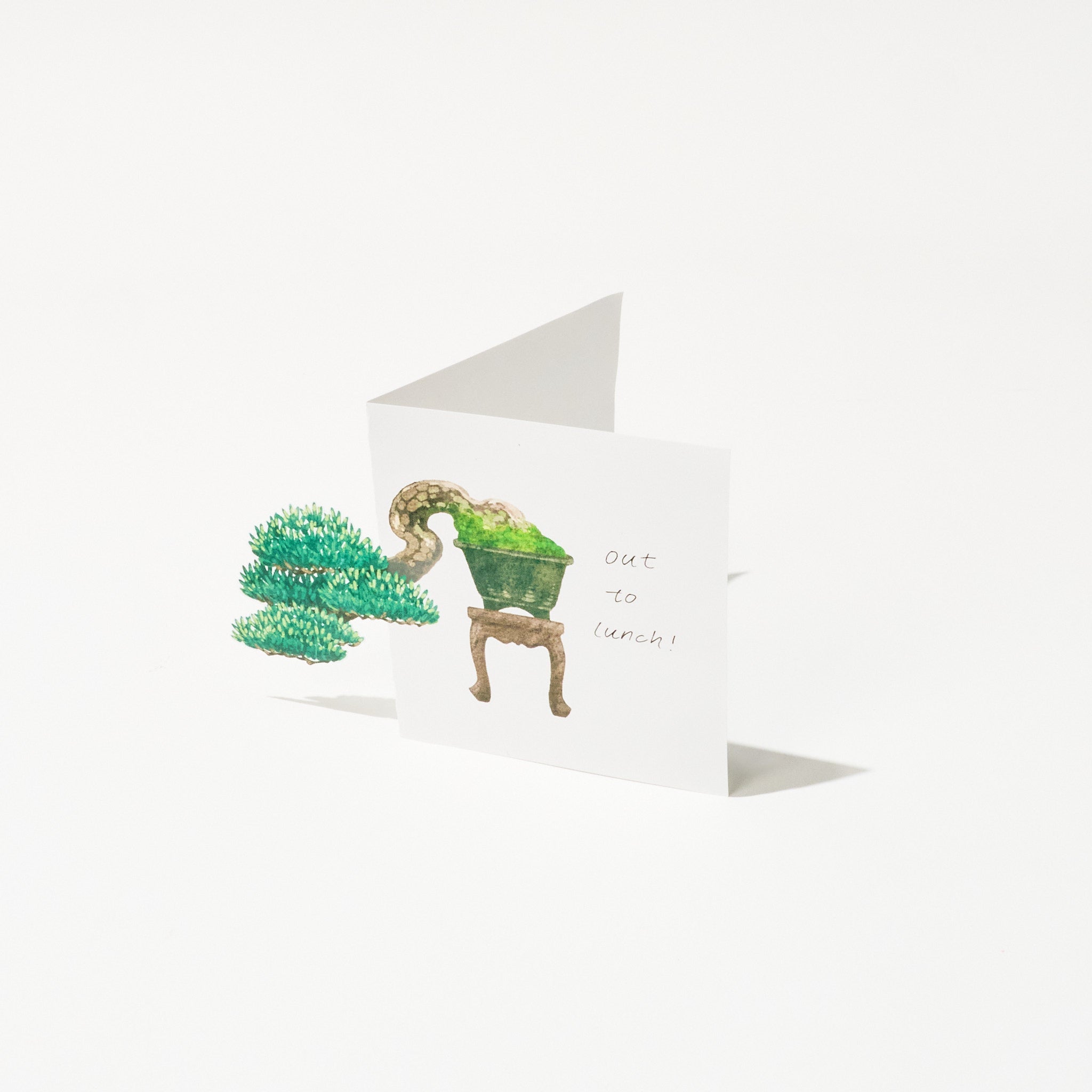 Bonsai Die-Cut Memo Pad / Marumo Printing – bungu