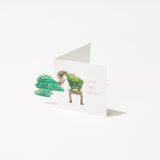 Bonsai Die - Cut Memo Pad / Marumo Printing Stationery - bungu