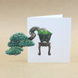 Bonsai Die - Cut Memo Pad / Marumo Printing Stationery - bungu