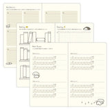 Book Style Diary Planner 2026 / Midori DESIGNPHIL - bungu