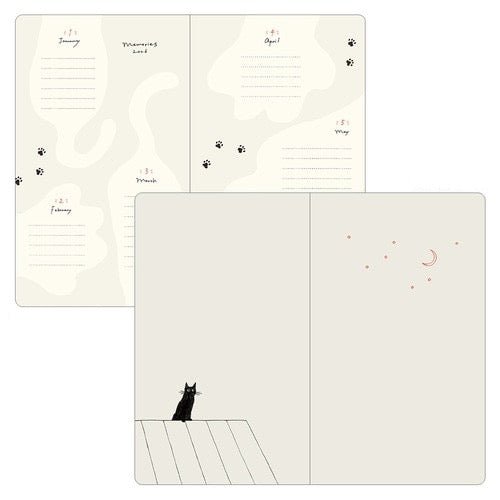 Book Style Diary Planner 2026 / Midori DESIGNPHIL - bungu