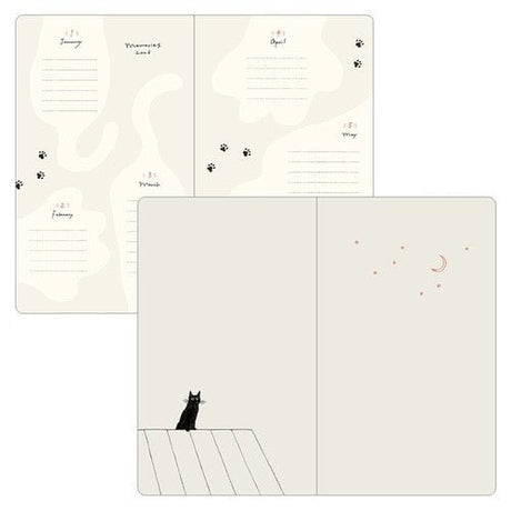 Book Style Diary Planner 2026 / Midori DESIGNPHIL - bungu