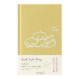 Book Style Diary Planner 2026 / Midori DESIGNPHIL - bungu