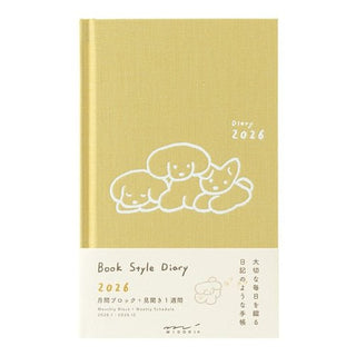 Book Style Diary Planner 2026 / Midori DESIGNPHIL - bungu