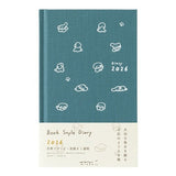 Book Style Diary Planner 2026 / Midori DESIGNPHIL - bungu