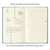 Book Style Diary Planner 2026 / Midori DESIGNPHIL - bungu