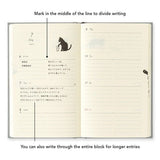 Book Style Diary Planner 2026 / Midori DESIGNPHIL - bungu