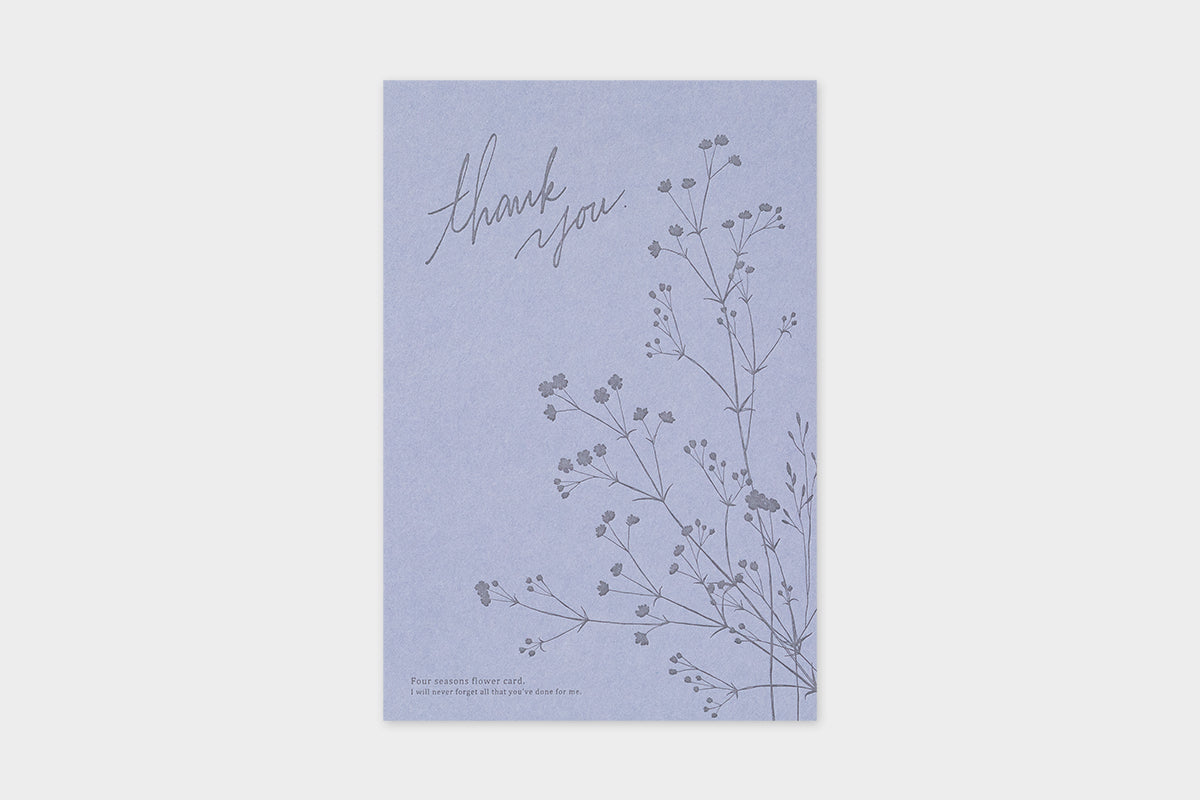Art Touch Saori Iwasaki Letterpress Postcards / TOUCH & FLOW