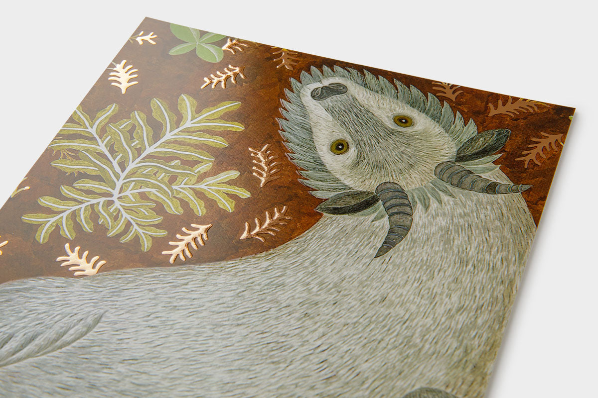 Art Touch Kazuko Furuta Postcard CW Print / TOUCH & FLOW