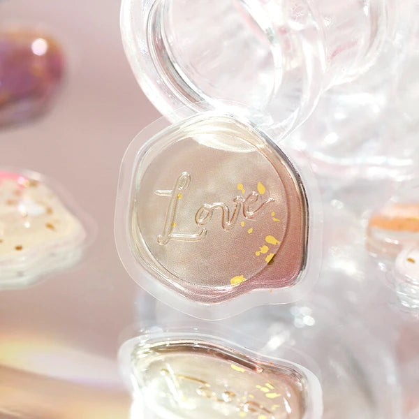 Foil Stamping "Phantom Flower" Sealing Sticker / Background Music