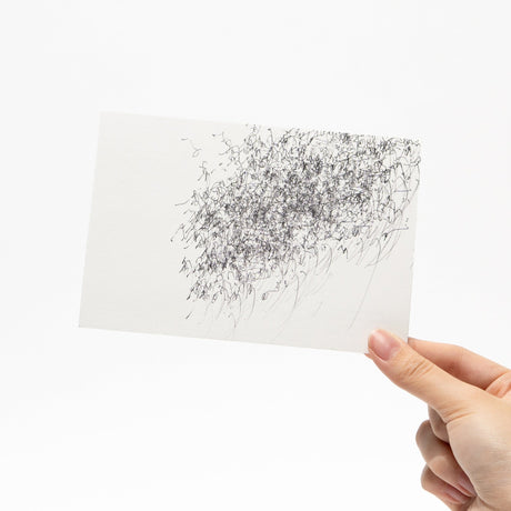 "Bundle of Words / ありがとう" Washi Postcard by Moeko Maeda / Bungu - bungu