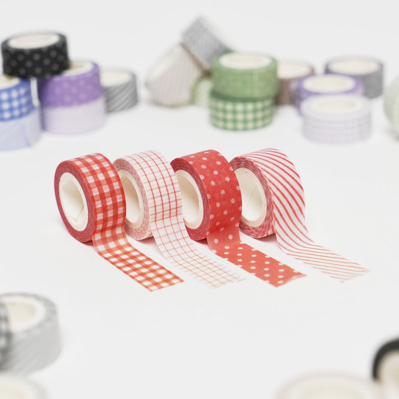 [BUNGU JOSHI HAKU] Mini 7 Masking Tape Set / PAPIER PLATZ - bungu