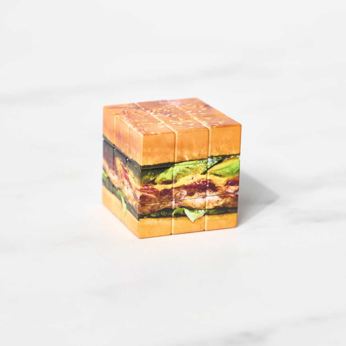 Burger Puzzle Cube Gacha Capsule - bungu