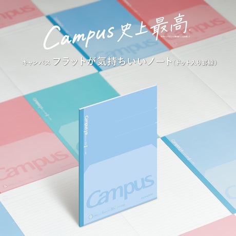 Campus Flat Kimochii Notebook Semi B5 Size / Kokuyo - bungu