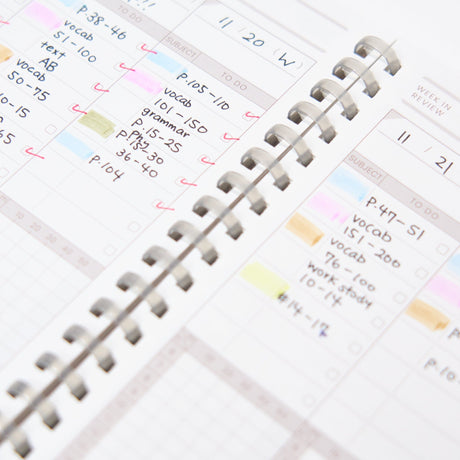 Campus Yearly Study Planner A5 / KOKUYO - bungu