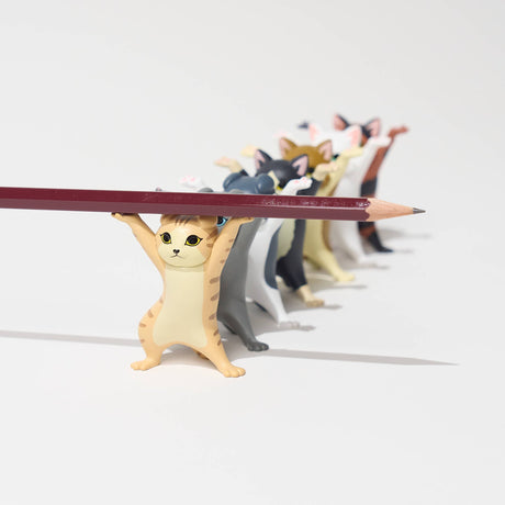 Cat Pen Holder Vol. 3 Gacha Capsule - bungu