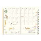 Cat Pocket Diary 2027 / MIDORI - bungu