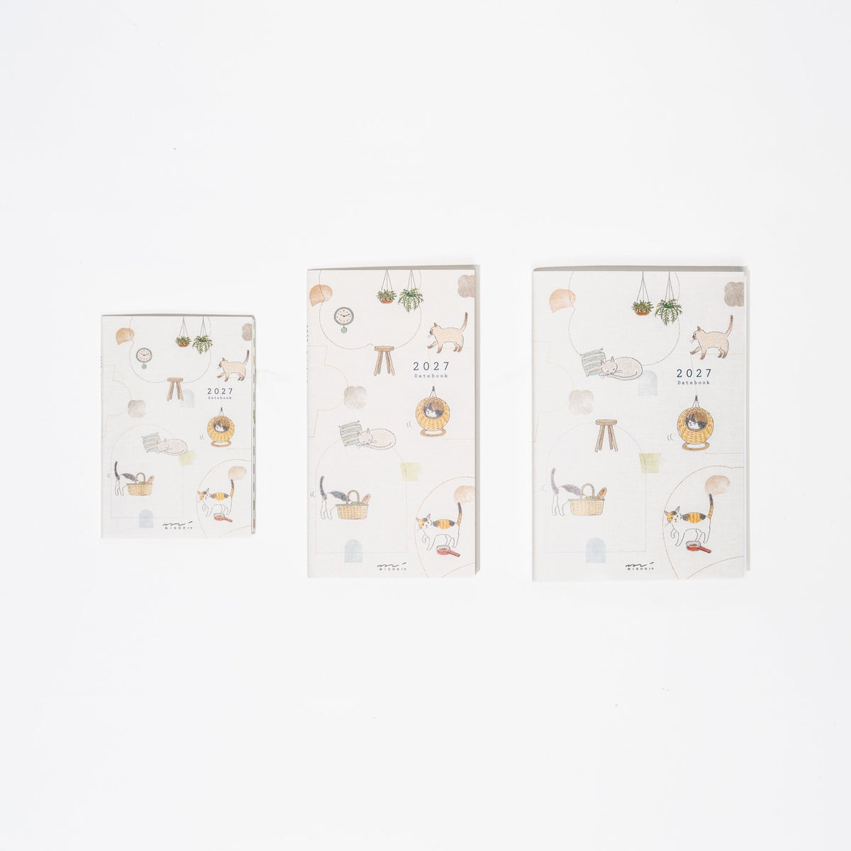 Cat Pocket Diary 2027 / MIDORI - bungu
