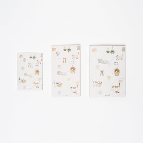 Cat Pocket Diary 2027 / MIDORI - bungu