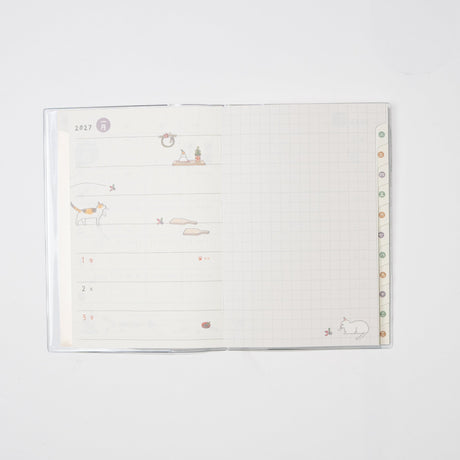 Cat Pocket Diary 2027 / MIDORI - bungu