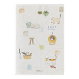 Cat Pocket Diary 2027 / MIDORI - bungu
