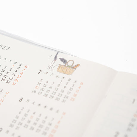 Cat Pocket Diary 2027 / MIDORI - bungu