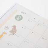 Cat Pocket Diary 2027 / MIDORI - bungu