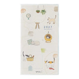 Cat Pocket Diary 2027 / MIDORI - bungu