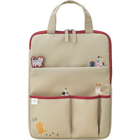 Cat Scene Carrying Sleeve / LIHIT LAB - bungu