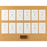 Dog and Cat Stand Calendars 2027 / MIDORI