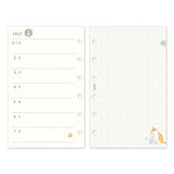 System Notebook Refill B7 2027 / MIDORI