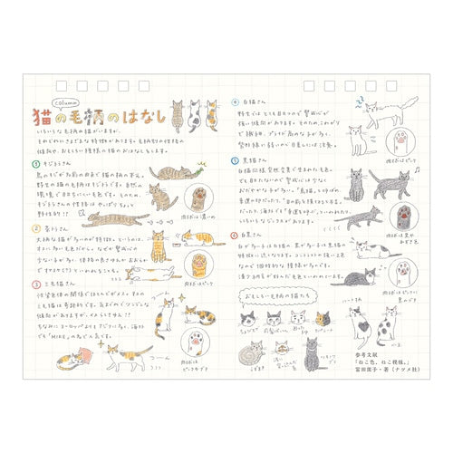 Cat Ring Desk Calendar 2027 / MIDORI