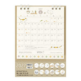 Cat Ring Desk Calendar 2027 / MIDORI