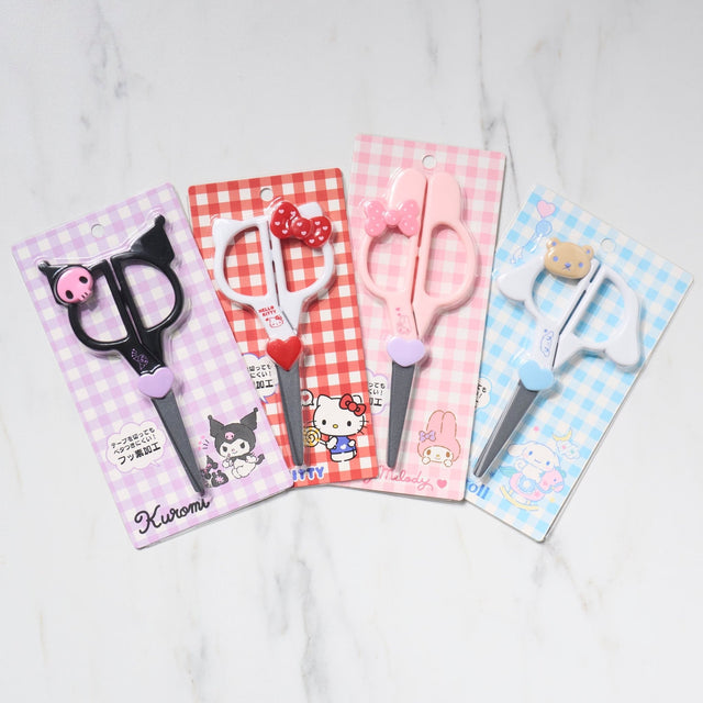 Character Face Cut Scissors / Sanrio - bungu