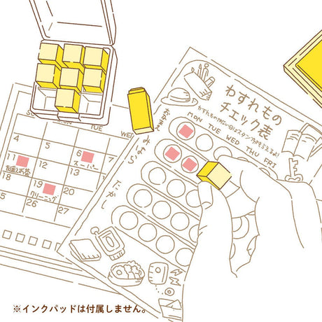 Check Stamp - Crayon Shin - chan / BEVERLY - bungu