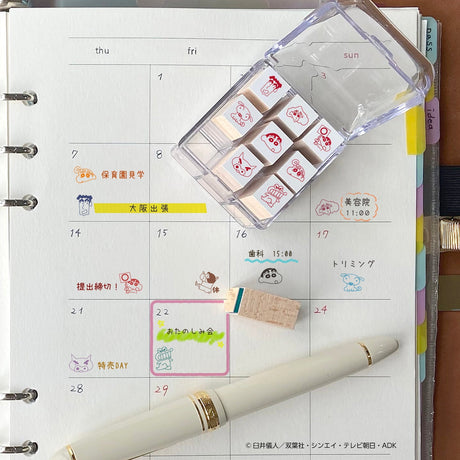 Check Stamp - Crayon Shin - chan / BEVERLY - bungu