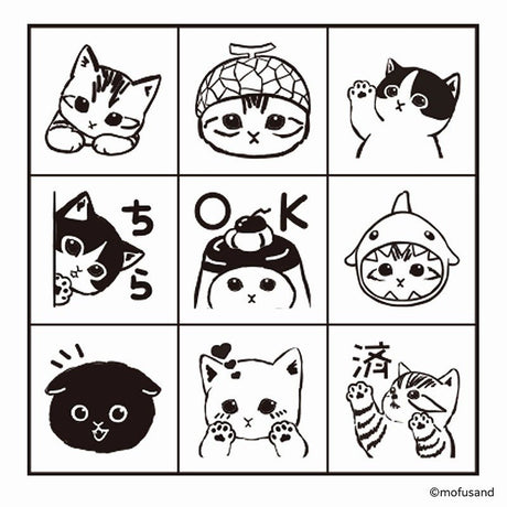 Check Stamp - mofusand / BEVERLY - bungu