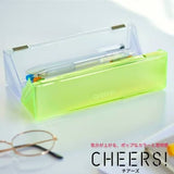 CHEERS! Square Pen Case / KING JIM - bungu