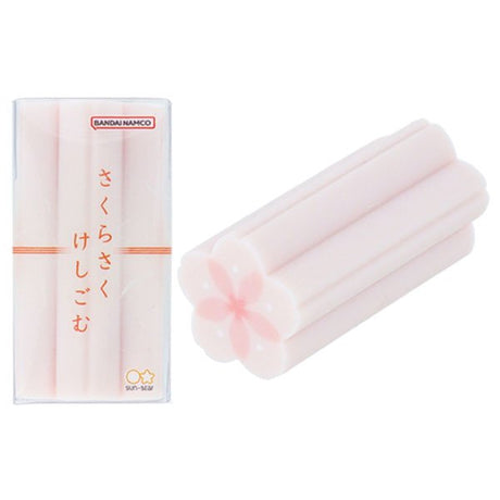 Cherry Blossom Sakura Saku Eraser / Sun - Star - bungu