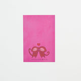 "Chocolate Factory of My Heart" Washi Postcard by Naomi Karabin / Bungu - bungu