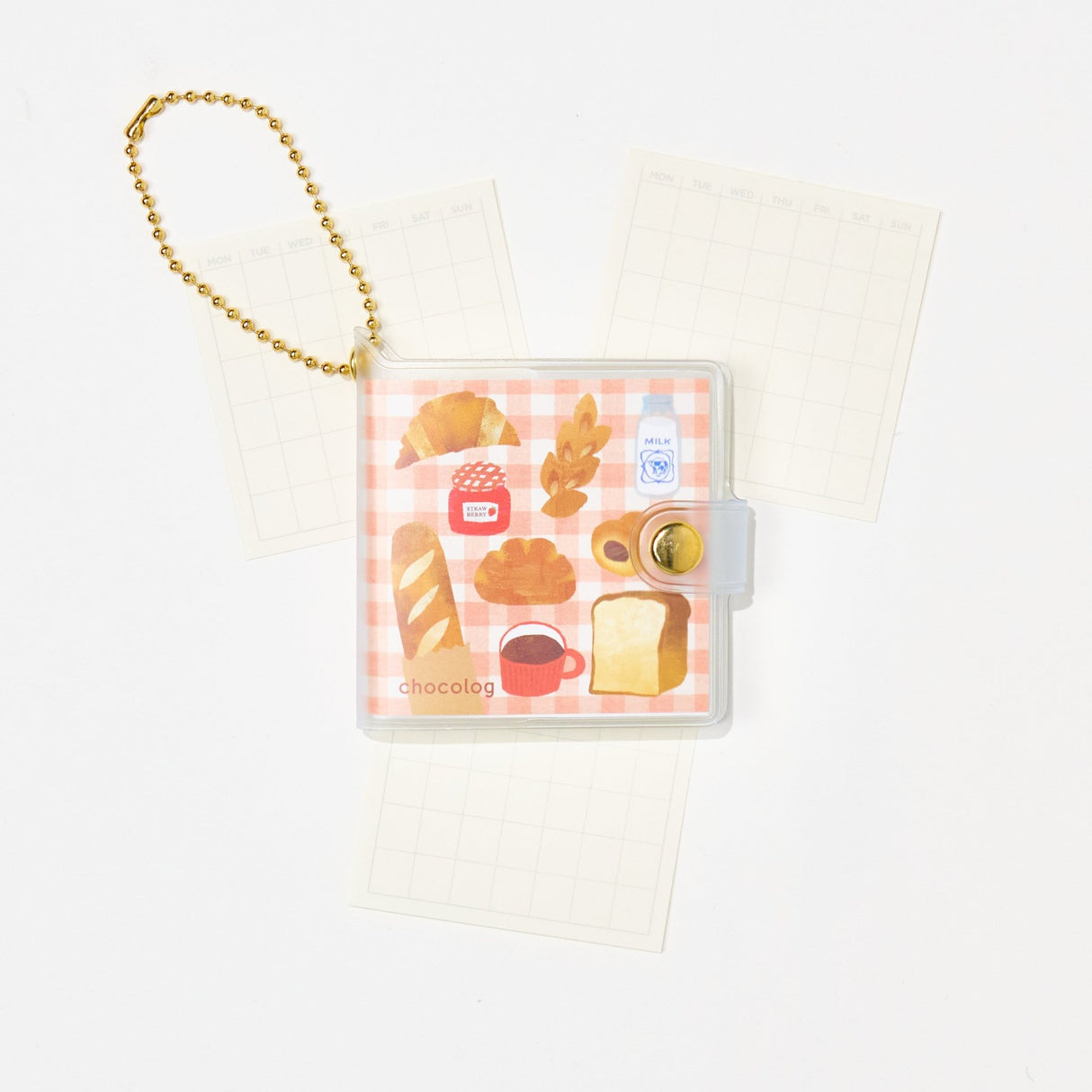 chocolog Keychain Mini Notebook / Furukawashiko - bungu