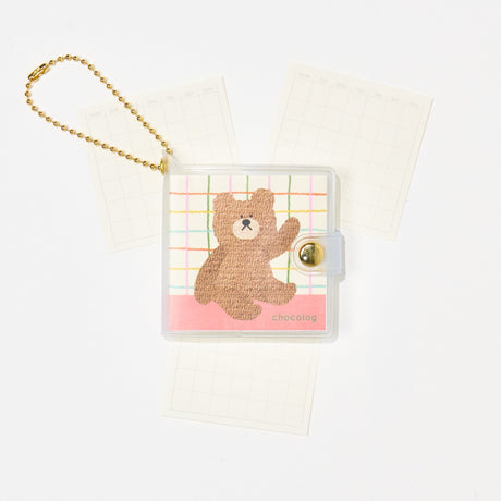 chocolog Keychain Mini Notebook / Furukawashiko - bungu