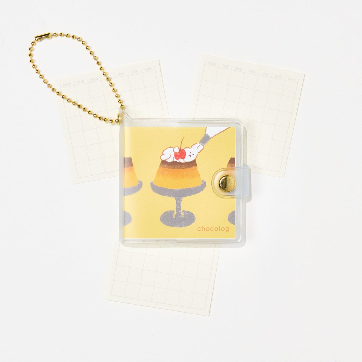 chocolog Keychain Mini Notebook / Furukawashiko - bungu