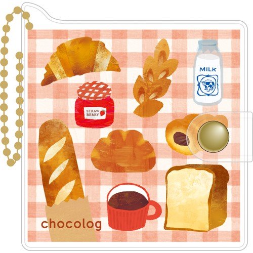chocolog Keychain Mini Notebook / Furukawashiko - bungu