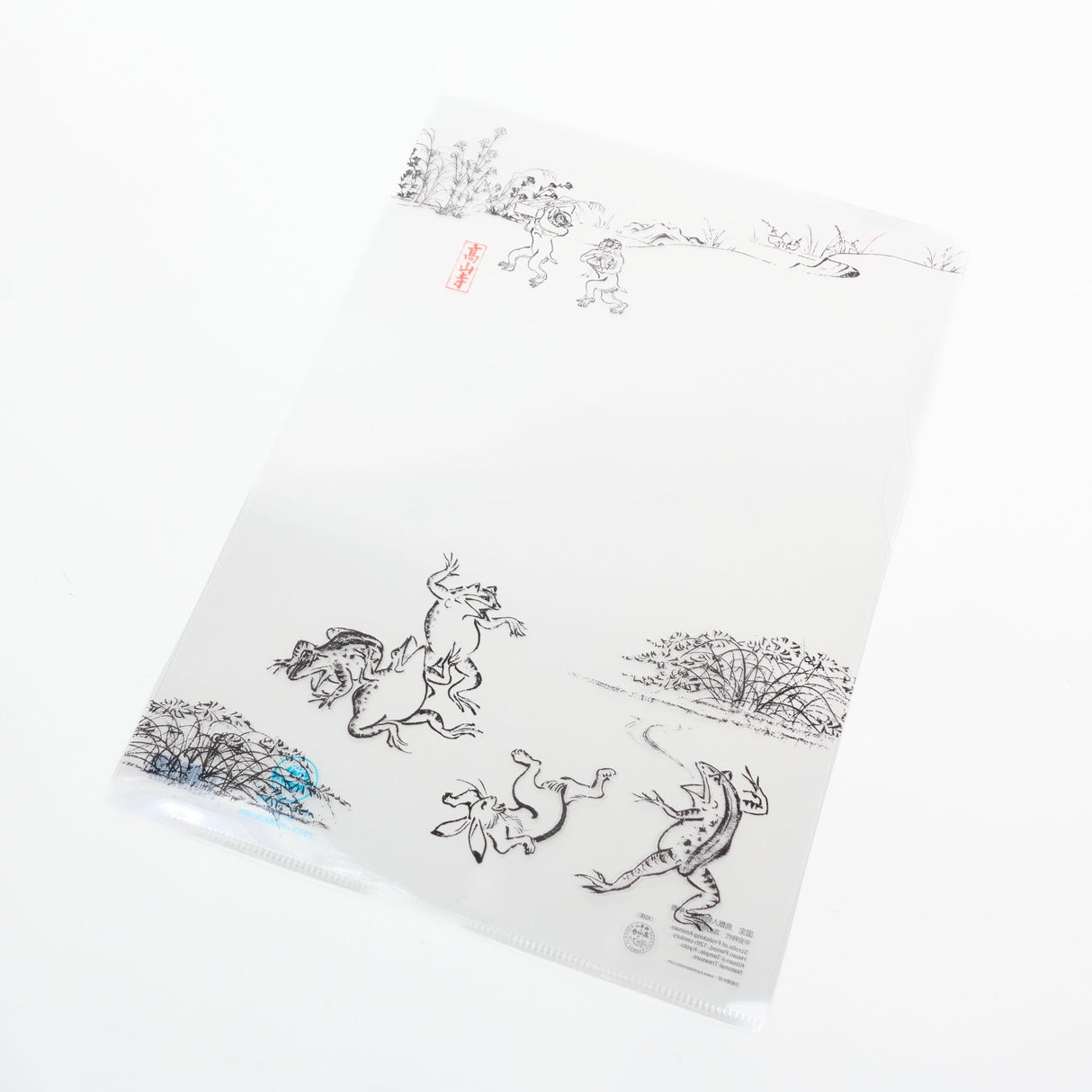 Choju Jinbutsu Giga A4 Clear File / Benrido - bungu